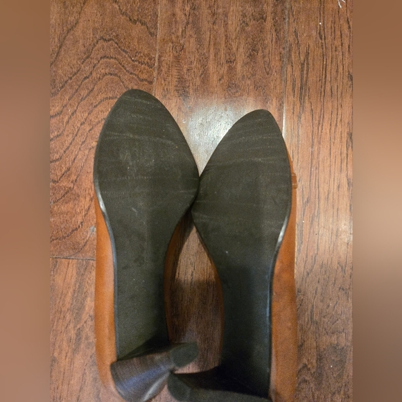 Stuart Weitzman Brown Leather High heel Pumps Shoes Size 9M - Picture 9 of 9